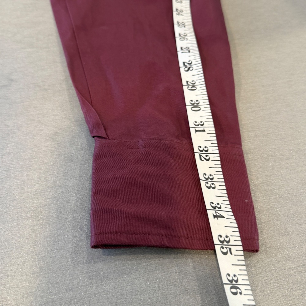 Wrangler Cowboy Cut Western Shirt Burgundy Cotton Snap Front Tall 2XT MS70719 - Picture 11 of 11